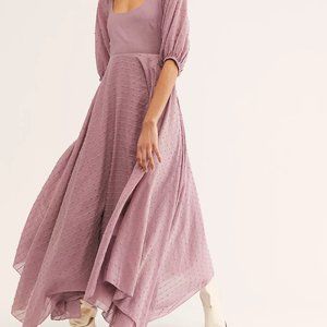 Free People Boho Beachy Keen Midi Dress (Size S)